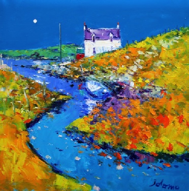 A South Uist Moonlight 24x24 A South Uist Moonlight 24x24